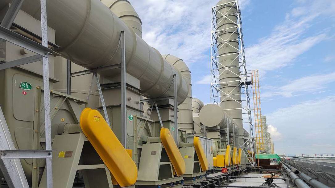 可瑞斯玻璃钢风机系列全面使用RTM工艺制造风机蜗壳-保障风机品质